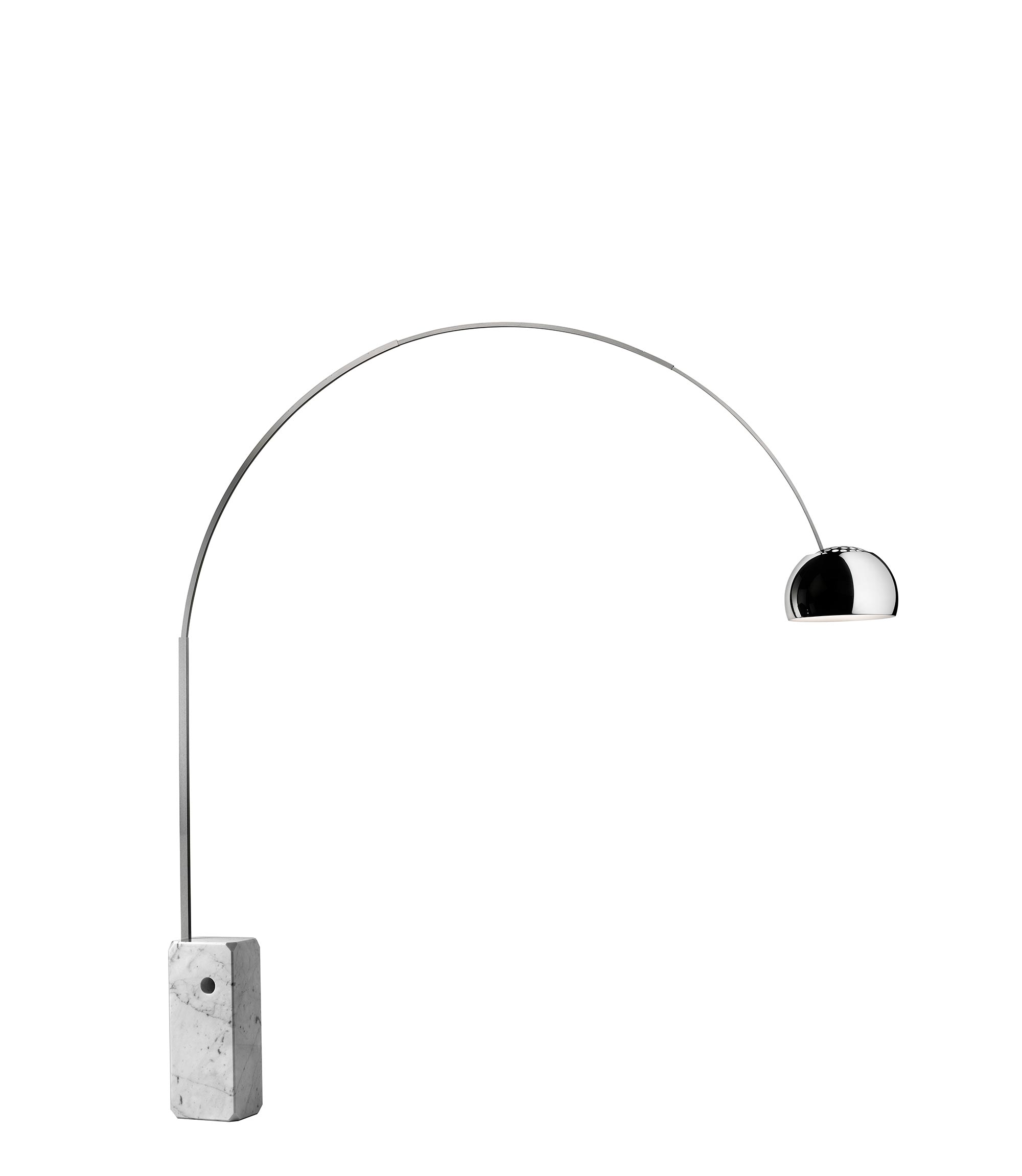ARCO EU ACCIAIO+MARMO E27 A.&P.CASTIGLIONI - FLOS S.P.A. F0300000 ARCO EU ACCIAIO+MARMO E27 A.&P.CASTIGLIONI - FLOS S.P.A. F0300000