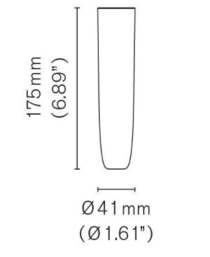 VASE NERO - FLOS S.P.A. F2523030 VASE NERO - FLOS S.P.A. F2523030