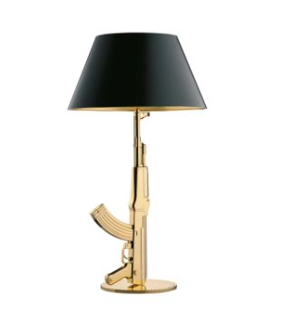 GUNS-TABLE GUN E27 ORO PIANTANA/TAVOLO ORO18K-MITRA-Ç - FLOS S.P.A. F2954000 GUNS-TABLE GUN E27 ORO PIANTANA/TAVOLO ORO18K-MITRA-Ç - FLOS S.P.A. F2954000