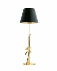 GUNS-LOUNGE GUN E27 ORO PIANTANA ORO18K -FUCILE- - FLOS S.P.A. F2955000