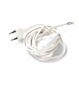 CABLAGGIO INTERR.UNIP.SP.10A CAVO 1,2MT BIANCO 2X0,50 - FAEG SRL FG037169