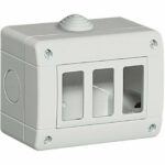 SCATOLA PER TRE FRUTTI MAGIC IP40 S/PORT. - FAEG SRL FG12073