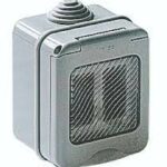 SCATOLA PER DUE FRUTTI MAGIC IP55 C/PORT. - FAEG SRL FG12082