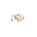 FILTR ADSL CON PRESA MODEM+PRESA TEL 6/2 - FAEG SRL FG15019