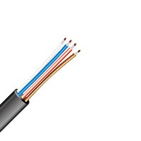 CAVO TELEFONICO PIATTO 4 CAPI - NERO - - FAEG SRL FG15164