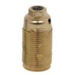 PORTALAMP. E/14 FILETTATO-OTTONATO - FAEG SRL FG24011