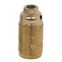 PORTALAMP. E/14 FILETTATO-OTTONATO - FAEG SRL FG24011