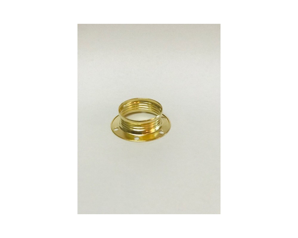 GHIERA E/14 IN ACCIAIO OTTONATO - FAEG SRL FG24017 GHIERA E/14 IN ACCIAIO OTTONATO - FAEG SRL FG24017