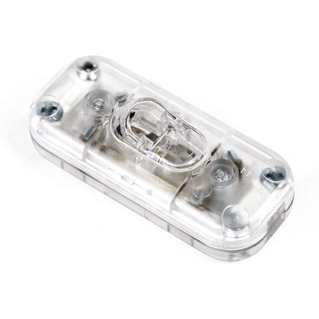 INTERRUTTORE PASSAFILO 250V TRASPARENTE - FAEG SRL FG24110 INTERRUTTORE PASSAFILO 250V TRASPARENTE - FAEG SRL FG24110