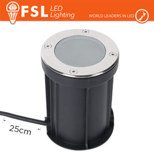 FARETTO ESTERNO CARRABILE GU10IP67 + 25CM DI CAVO - LIFE365 FLIN-GU10H