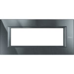 AXOLUTE - PLACCA 6P ANTRACITE - BTICINO HA4806HS