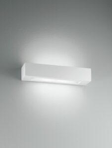 APPL.GESSO RETTANG.BIANCO 2XE14 MAX 28W MM360X90XH70 - FAN EUROPE LIGHTING SRL I-CANDIDA-AP