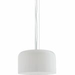 SOSPENSIONE GIBUS BIANCA 1XE27 40X20CM - FAN EUROPE LIGHTING SRL I-GIBUS-S40 BCO