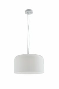 SOSPENSIONE GIBUS BIANCA 1XE27 40X20CM - FAN EUROPE LIGHTING SRL I-GIBUS-S40 BCO
