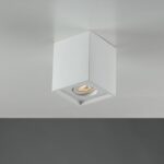 PLAF.GESSO CUBICA SPACE 1XGU10 ORIENTABILE MAX 35W - FAN EUROPE LIGHTING SRL I-SPACE-Q1