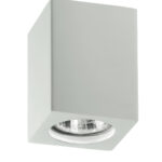 CUBETTO GESSO DA SOFFITTO GU10 FISSO 70X70X90 MAX 35W IP20 - FAN EUROPE LIGHTING SRL I-SPACE-S-Q1