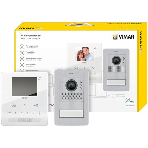 KIT VIDEOCITOFONICO MONO TAB FREE+41003 VIVAVOCE PULS.PIXEL - VIMAR K7539.01 KIT VIDEOCITOFONICO MONO TAB FREE+41003 VIVAVOCE PULS.PIXEL - VIMAR K7539.01