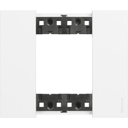 L.NOW - PLACCA 2P BIANCO - BTICINO KA4802KW L.NOW - PLACCA 2P BIANCO - BTICINO KA4802KW