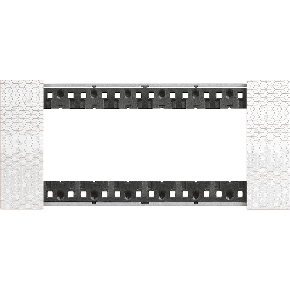 L.NOW - PLACCA 6P PIXEL - BTICINO KA4806MW L.NOW - PLACCA 6P PIXEL - BTICINO KA4806MW