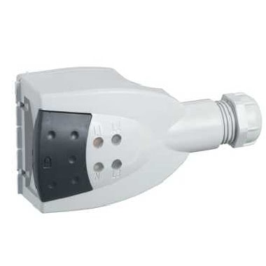 SPINA 10A F/N SEL.FASE + MORS. - OVA - SCHNEIDER KBC10DCB20 SPINA 10A F/N SEL.FASE + MORS. - OVA - SCHNEIDER KBC10DCB20