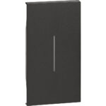 L.NOW - COVER COMANDO 2 MOD. NERA - BTICINO KG01M2