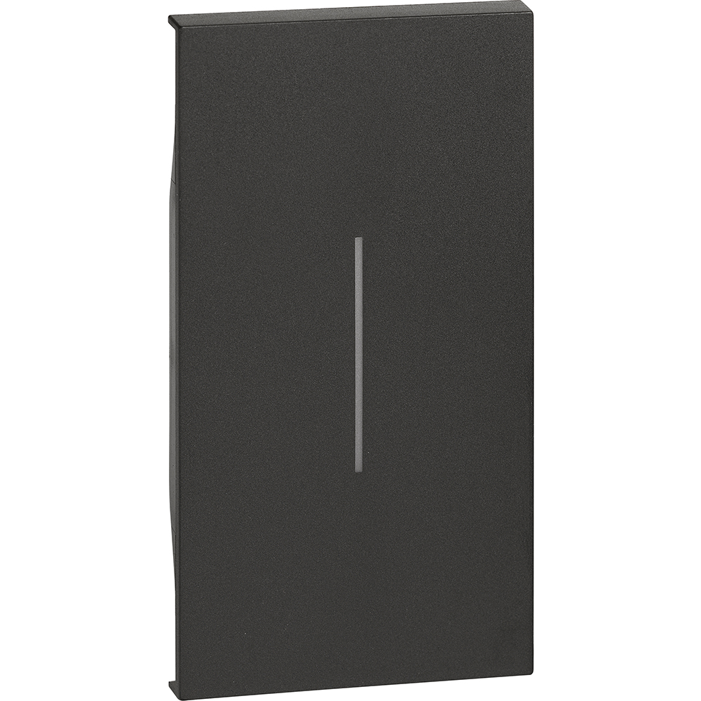 L.NOW - COVER COMANDO 2 MOD. NERA - BTICINO KG01M2 L.NOW - COVER COMANDO 2 MOD. NERA - BTICINO KG01M2