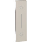 L.NOW - COVER DOPPIO PULSANTE 1M SABBIA - BTICINO KM05L