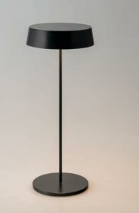 LAMPADA DA TAVOLO RICARICABILE DIMM TOUCH 3K W 2,2 IP54 NERO - FAN EUROPE LIGHTING SRL LED-COCKTAIL-NER