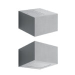 TREND 110 BL LED IP66 4K GRIGIO 1 FASCIO LARGO+1 STRETTO - LOMBARDO LL108025N