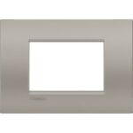 LL - PLACCA 3P SABBIA - BTICINO LNC4803SB