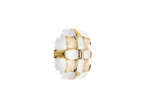 MIDA APPLIQUE WHITE/GOLD DM32 2XE14 - SLAMP SPA MID78APP0000GD000