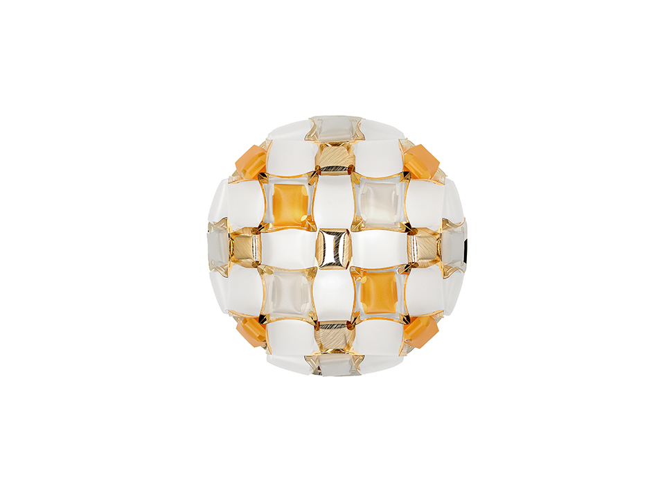 MIDA PLAF.CEILING/WALL MEDIUM AMBER CM50 3XE27 - SLAMP SPA MID78PLF0000YW000 MIDA PLAF.CEILING/WALL MEDIUM AMBER CM50 3XE27 - SLAMP SPA MID78PLF0000YW000