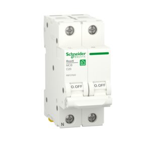 INT.MAGN. RESI9 MCB 1P+N C 20A 4500A 2M - OVA - SCHNEIDER R9F37620