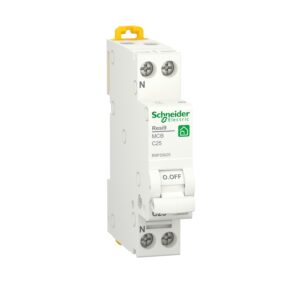 INT.MAGN. RESI9 MCB 1P+N C 25A 4500A 1M - OVA - SCHNEIDER R9P35625