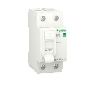 INT. DIFF. RESI9 RCCB 2P 25A 30MA AC - OVA - SCHNEIDER R9R21225
