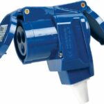 ADATT.PRESA 16A 2P+T-2 PR. SCHUKO DA UNA PARTE CEE DALL'ALTR - ROSI MATERIALE ELETTRICO SRL RS321