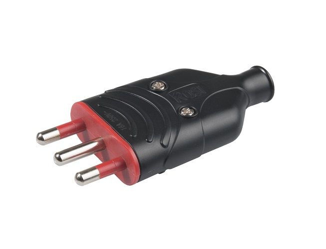 SPINA MOBILE 16A 2P+T MONOBLOCCO ANTISCHIACCIAMENTO NERO - ROSI MATERIALE ELETTRICO SRL RS78007 SPINA MOBILE 16A 2P+T MONOBLOCCO ANTISCHIACCIAMENTO NERO - ROSI MATERIALE ELETTRICO SRL RS78007