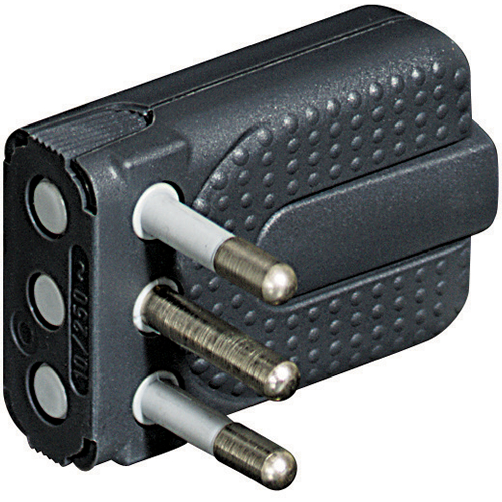 KIT - SPINA CORNER SALVASP.2P+T 10A GRIGIO - BTICINO S2465TG KIT - SPINA CORNER SALVASP.2P+T 10A GRIGIO - BTICINO S2465TG