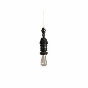 MEK3 SOSPENSIONE DIAM.8 NERA OPACA 1L E27 - KARMAN SRL SE1073NINT