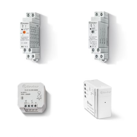 DIMMER BLUETOOTH 200W/INCAD.100W/LED PER SERIE CIVILI INCAS. - FINDER 15718230B200 DIMMER BLUETOOTH 200W/INCAD.100W/LED PER SERIE CIVILI INCAS. - FINDER 15718230B200