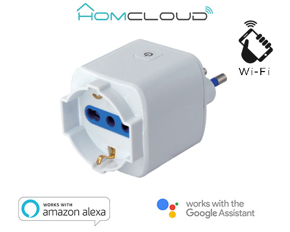 PRESA INTELLIGENTE WI-FI 16A ITALIANA BIPASSO-SCHUKO - LIFE365 SL-IP16A PRESA INTELLIGENTE WI-FI 16A ITALIANA BIPASSO-SCHUKO - LIFE365 SL-IP16A