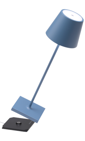 POLDINA PRO TAVOLO BLU 2,2W 3000K 188LM CM.38 IP54 - ZAFFERANO SRL LD0340A3 POLDINA PRO TAVOLO BLU 2,2W 3000K 188LM CM.38 IP54 - ZAFFERANO SRL LD0340A3
