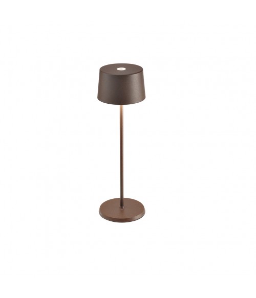 OLIVIA PRO TAVOLO CORTEN 2,2W 2700K/3000K 150LM CM.35 - ZAFFERANO SRL LD0850R3 OLIVIA PRO TAVOLO CORTEN 2,2W 2700K/3000K 150LM CM.35 - ZAFFERANO SRL LD0850R3