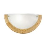 UFO 1 -APPLIQUE LEGNO CHIARO E27 - EGLO ITALIANA SRL 3892
