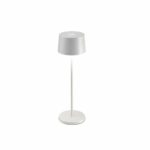 Lampada da Tavolo Olivia Pro bianco - ZAFFERANO SRL LD0850B3