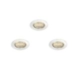 FREA - SET 3 SPOT INCASSO BIANCO - 3X7W - PHILIPS CONSUMER 59383/31/10