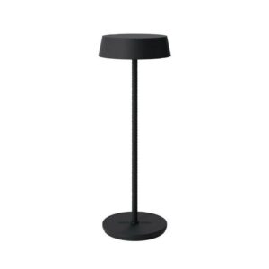 ROD LAMPADA DA TAVOLO LED DIMM 2W 3 STEP NERA 3000K IP54 - LODES BASE 51181 2030