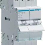 COMMUT 1-0-2 2 POLI 40A 2 MOD COM ALTO - HAGER - LUME SFT240