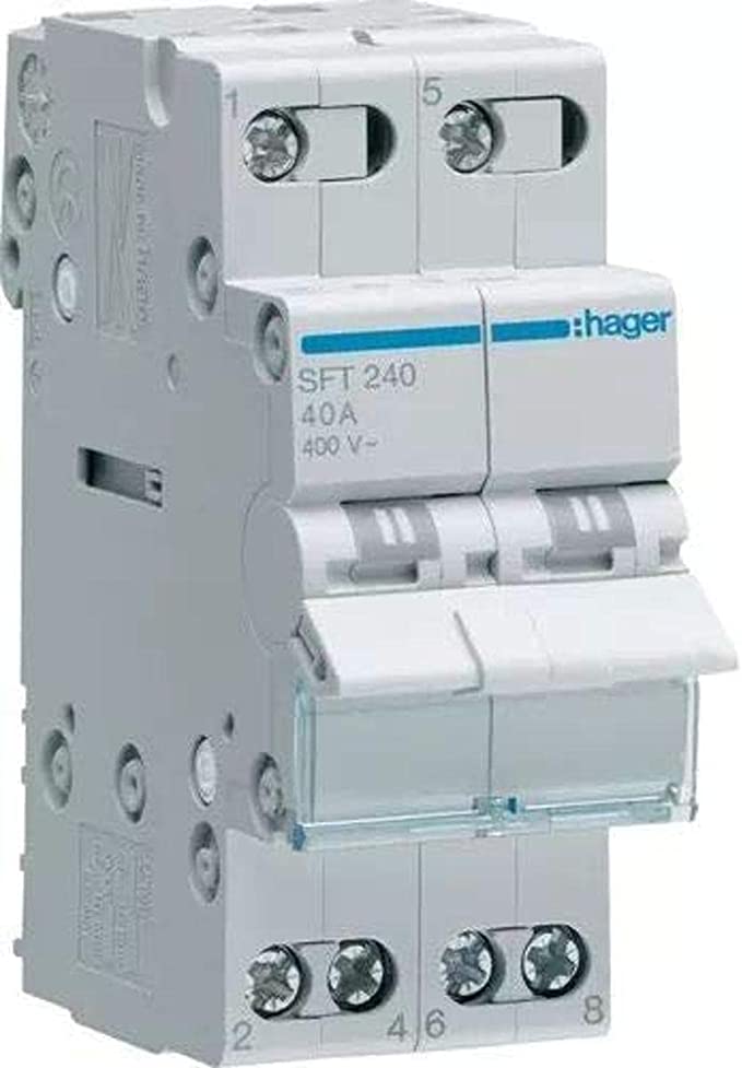 COMMUT 1-0-2 2 POLI 40A 2 MOD COM ALTO - HAGER - LUME SFT240 COMMUT 1-0-2 2 POLI 40A 2 MOD COM ALTO - HAGER - LUME SFT240