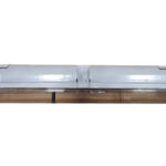 PLAFONIERA STAGNA IP65 1 X 18 W GRIGIO MECCANICA VUOTA - STEGAR SRL WPF118-BC